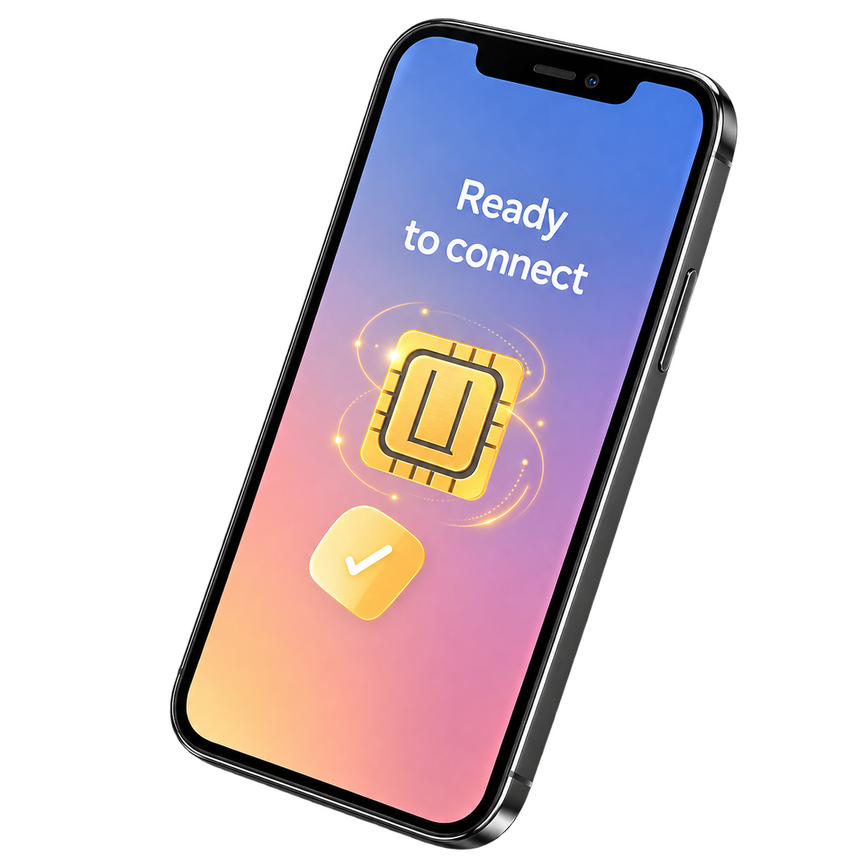 Smartphone with SIM card